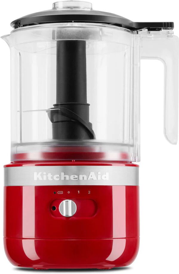 KitchenAid 5KFCB519EER tritaverdure elettrico 1,19 L 24 W Trasparente, Rosso