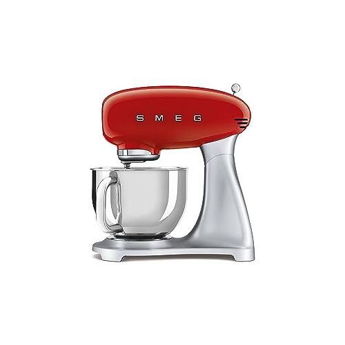 SMEG SMF02RDEU Keukenmachine Jaren '50, rood