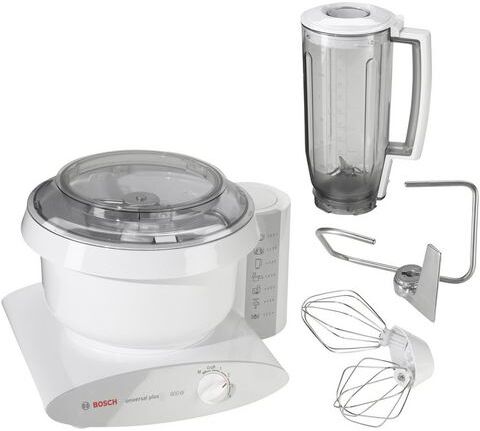 Bosch Keukenmachine Universal Plus MUM6 N11, 6,2 Liter, 800 Watt  - 199.00 - wit