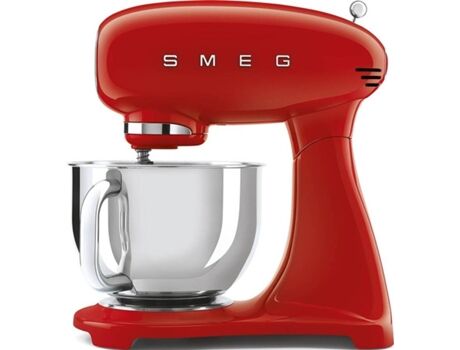 SMEG Batedeira com Taça Anni 50 SMF03RDEU (4.8 L - 800 W - 6 acessórios)