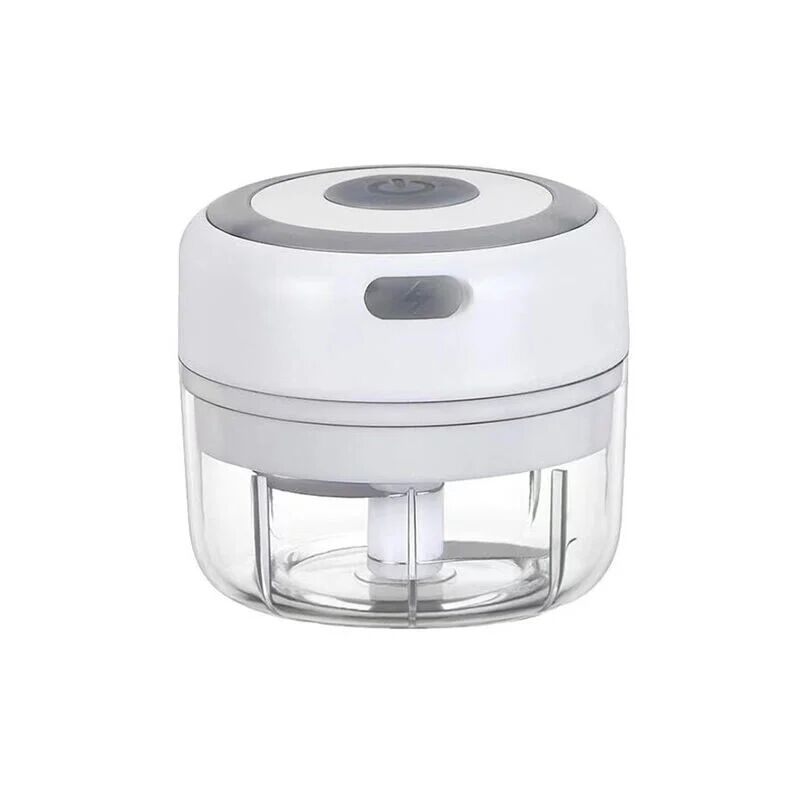 LANGRAY Mini Vegetable Chopper, Electric Mini Garlic Chopper, Food processor small, Garlic Press Mincer Pepper Chili Nuts Meat Grinder, Mincer Blender Mixer