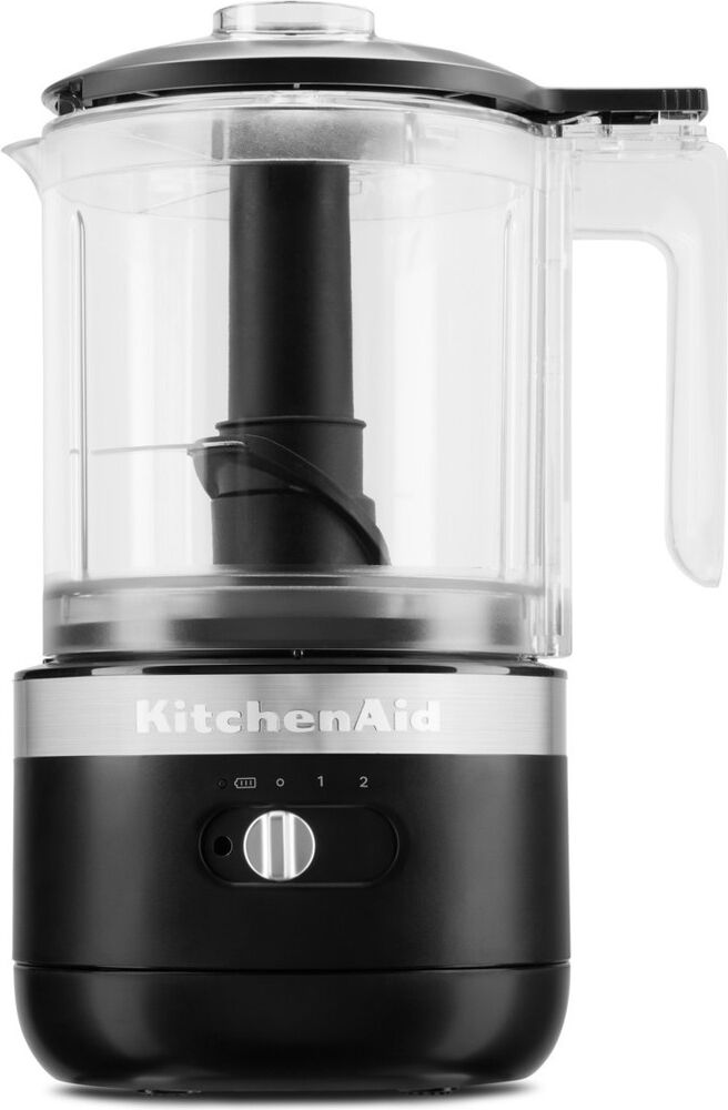 KitchenAid 5KFCB519BBM Cordless Mini Food Chopper - Matte Black