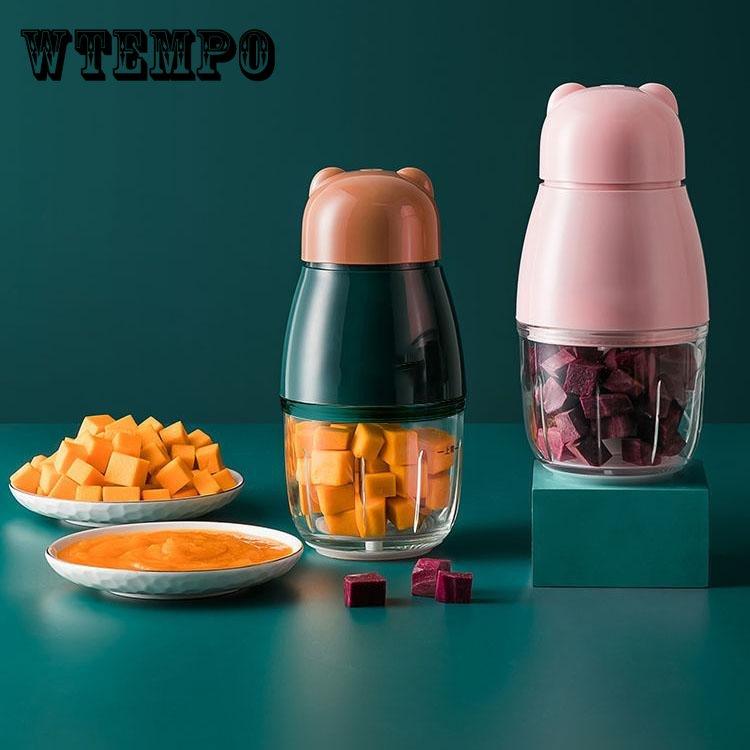 WTEMPO Electric Mixer Food Supplement Machine Baby Food Processor Small Mini Household Multi-function Meat Grinder