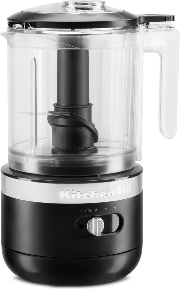 KitchenAid 1.18L Cordless Food Chopper in Matte Black - 5KFCB519BBM