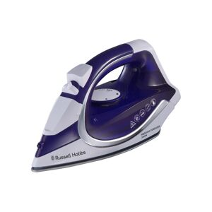 RUSSELL HOBBS Dampfbügeleisen »Supreme Steam Cordless«, 2400 W Lila, weiss