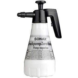 SONAX 496900 496.900 Druckpump-Zerstäuber lösemittelbeständig 1,5-Liter, Black