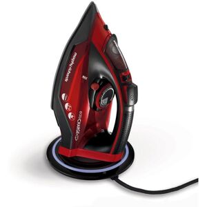 Morphy Richards - 303250 Bügeleisen Dampfbügeleisen Keramik-Bügelsohle 2400 w Schwarz, Rot