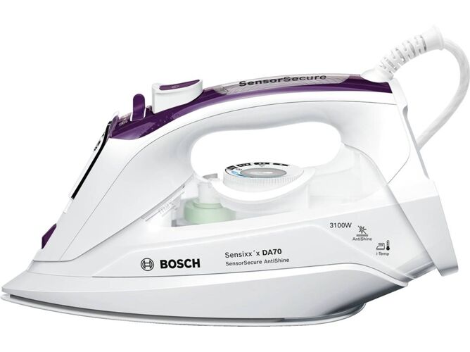 Bosch Plancha de Vapor BOSCH TDA703121A (Chorro Vapor: 200g/min - Suela: Ceranium)