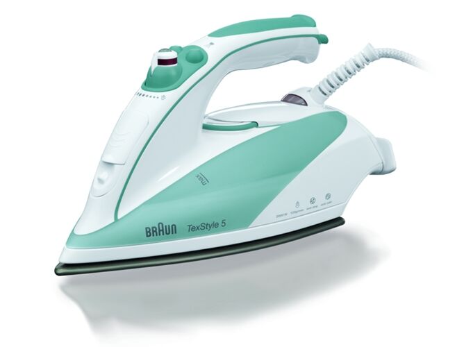 Braun Plancha de Vapor BRAUN TS515 TexStyle 5 (Chorro Vapor: 120 g/min - Suela: Eloxal)