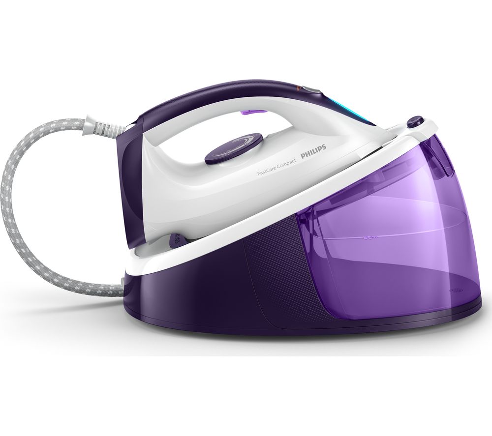 Philips FastCare Compact GC6740/36 Steam Generator Iron - Purple, Purple