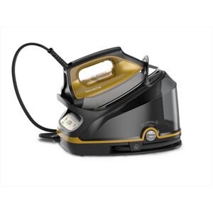 Rowenta Dg7644 Ompact Steam Pro Ferro Da Stiro A Vapore-nero E Giallo Stevens