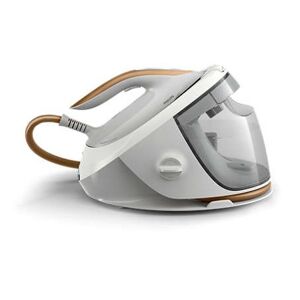 Philips 7000 series PSG7040/10 ferro da stiro a caldaia Piastra soletta SteamGlide Elite Oro, Bianco (PSG7040/10)