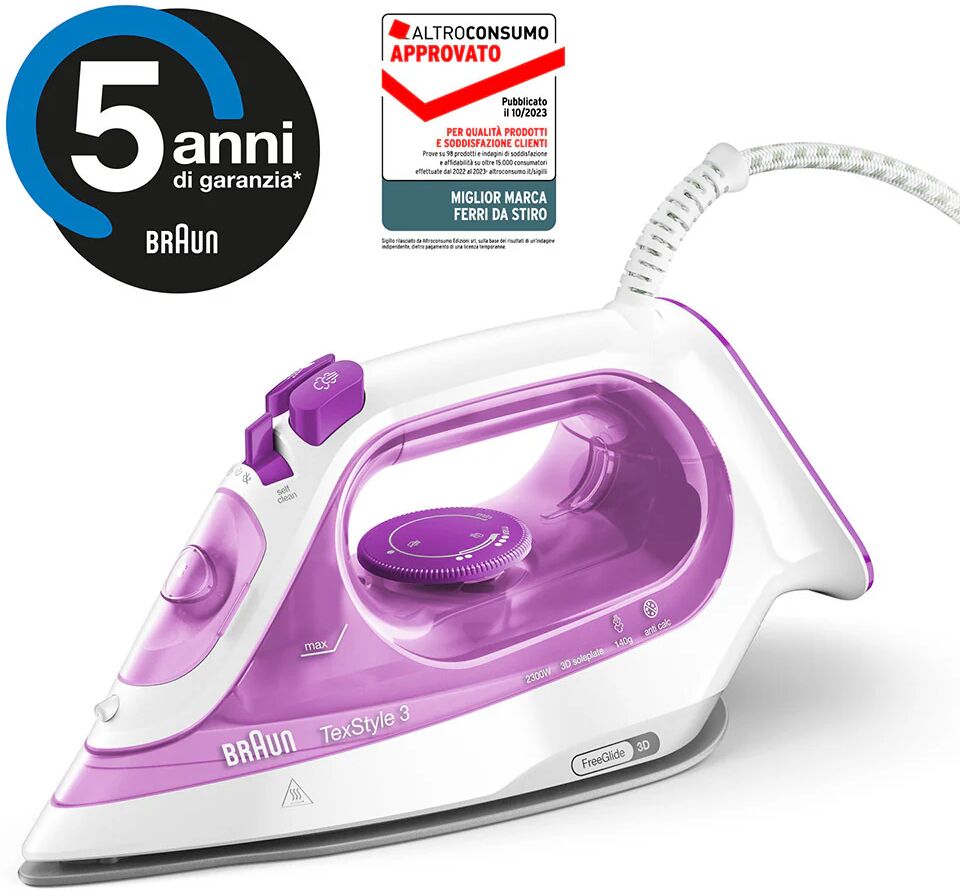 Braun TexStyle 3 SI3030PU Purple