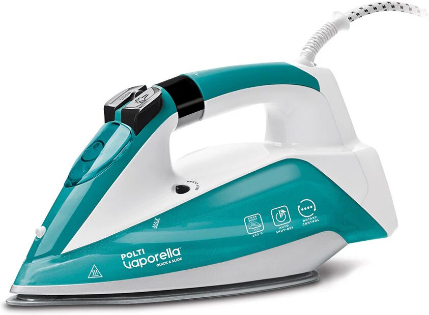 Polti Quick & Slide QS210 Ferro a vapore Alluminio 2400 W Verde, Bianco