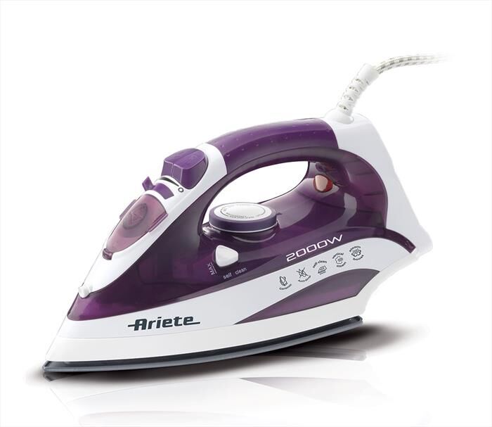 Ariete Steam Iron / 6235-viola, Bianco