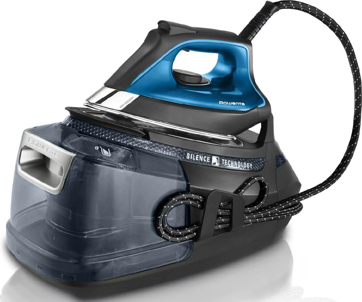 rowenta dg9226 ferro da stiro con caldaia a vapore potenza 2400 watt vapore continuo colore blu - dg9226 silence steam pro