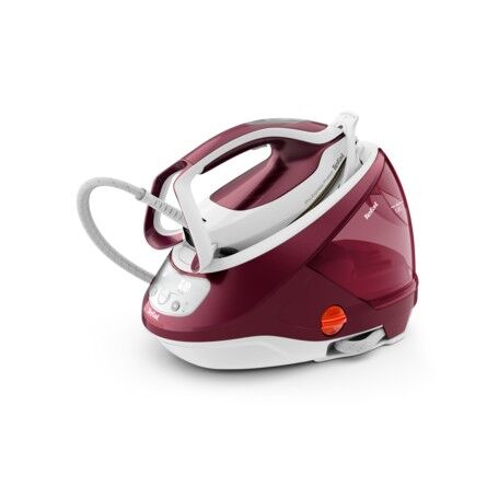 Tefal GV9220 ferro da stiro a caldaia 2600 W Durilium AirGlide Autoclean soleplate Borgogna, Bianco (GV9220)