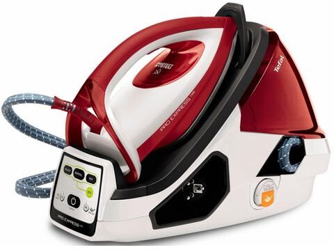 Tefal stoomstrijksysteem GV9061 Pro Express Care, variabele stoom 0-120 g/min, 7 bar, wit/rood  - 201.77 - wit