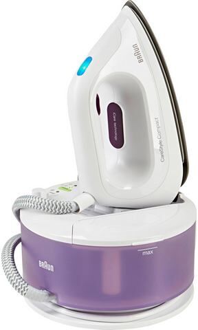 Braun stoomstrijksysteem CareStyle Compact IS 2044, 1300 ml waterreservoir, 2200 W  - 136.23 - paars