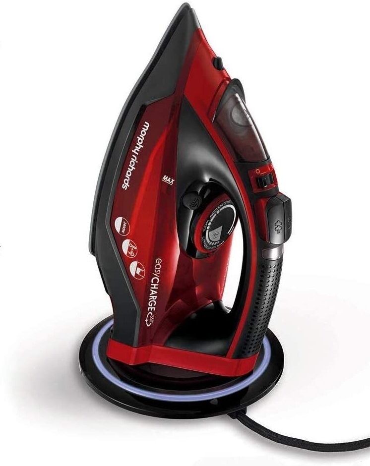 Morphy-richards Ferro De Engomar A Vapor 2400w Wireless (vermelho) - Morphy-richards