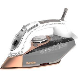 Breville Diamond Xpress VIN401 Steam Iron - White and Rose Gold