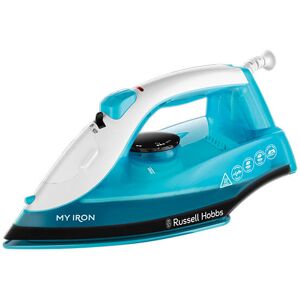 Russell Hobbs Linencare My Iron Steam Iron White And Blue