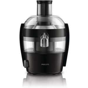 Philips Entsafter »HR183200«, Auffangbehälter, Einfülltrichter schwarz/transparent Größe