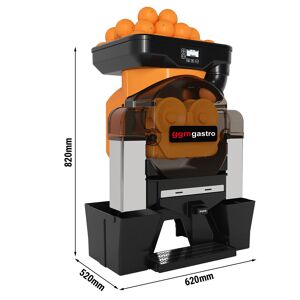GGM GASTRO - Presse-orange électrique - Orange - Bouton Push & Jus - Alimentation manuelle en fruits - Mode nettoyage inclus