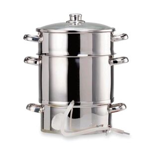 Extracteur de jus à vapeur en inox 26 cm 342635 Baumalu [Gris]