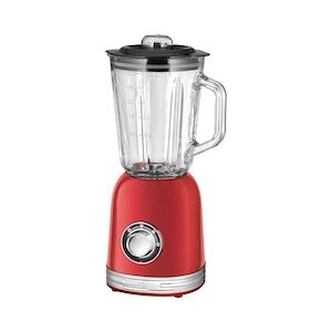 ProfiCook Blender Mixeur 1,5L vintage PC-UM 1195 Rouge usage non-intensif Proficook