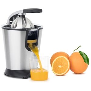 H.Koenig Presse-agrumes electrique AGR80 pour jus d'agrumes et d'orange, bras articule, 160 W, sans BPA, systeme anti-goutte, silencieux