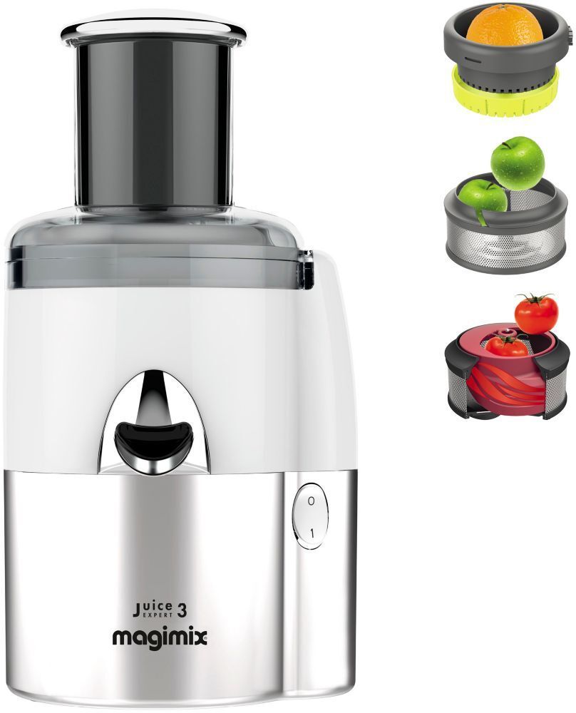 Extracteur de jus Magimix 18085F Juice Expert 3 blanc