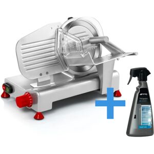 Ⓜ️🔵🔵🔵 Tre Spade F60090/A+pulitore Smeg - Pacchetto con Affettatrice professionale 19,5c