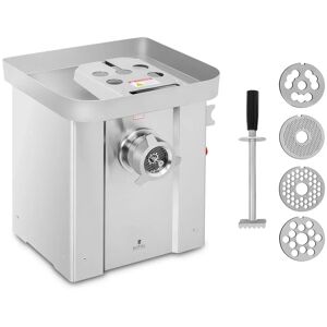 Royal Catering Meat Grinder - stainless steel - 800 kg/hr - with reverse gear RCFW-800PRO+