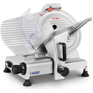 ROYAL CATERING Commercial Meat Slicer Electric Food Slicer Deli Slicer Ø 300mm 300rpm 0-15mm