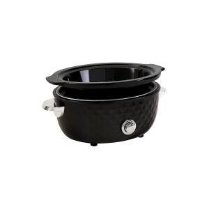 FRITEL Family SC 2090 - Slow cooker - 3.3 liter - 150 W - sort/krom