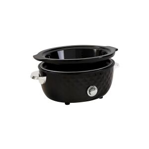 FRITEL Family SC 2290 - Slow cooker - 5.5 liter - 210 W - sort/krom