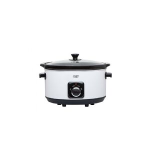 Adler AD 6413r Slow cooker, 5.8L, White Adler