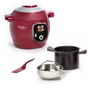 MOULINEX Cuiseur MOULINEX Cookeo Rouge+Spatule Mo