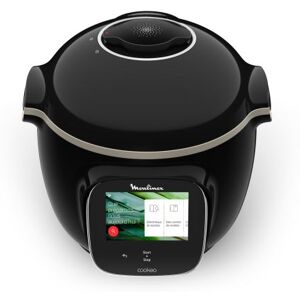 Multicuiseur intelligent Moulinex Haute pression Cookeo Touch Wifi CE902800 1600 W Noir Noir - Publicité