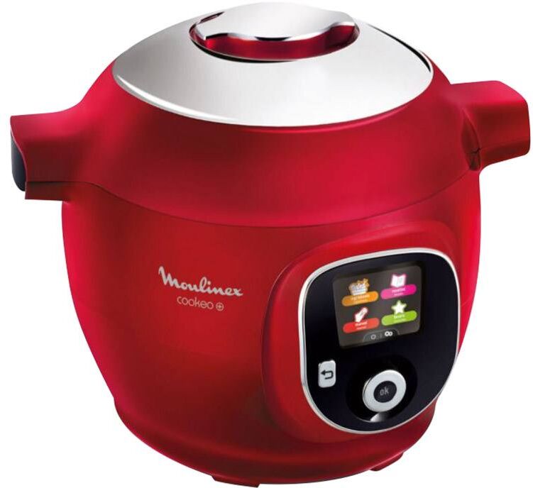 MOULINEX Multicuiseur MOULINEX COOKEO 180 recettes ROUGE CE85B510