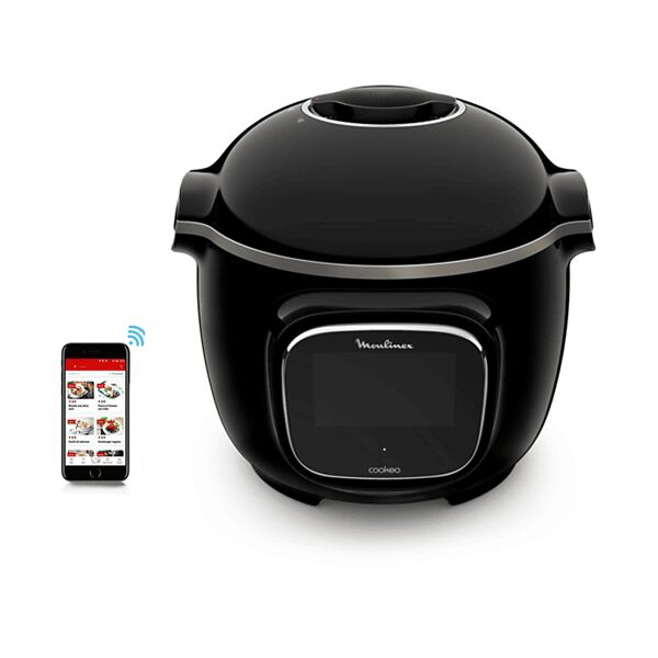 moulinex cookeo ce9028 multicooker, 1500 w, capacità ciotola 6 l, nero