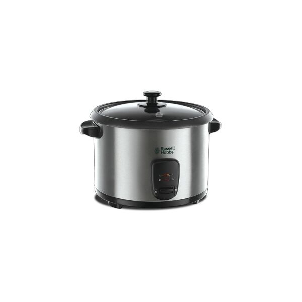 russell hobbs russell cuociriso 1,8lt-acciaio per cottura 19750-56