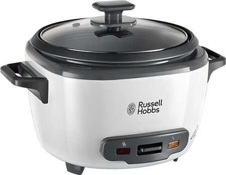 russell hobbs 27040-56 cuociriso elettrico risottiera cottura a vapore potenza 500 watt capacità 3 litri colore bianco - 27040-56