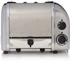 Dualit Vario Toaster 3 Steckplätze Silber