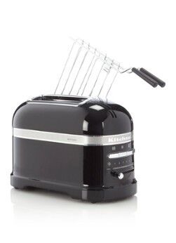 KitchenAid Artisan Toaster 2 Schlitze 5KMT2204 - Onyx Schwarz Schwarz