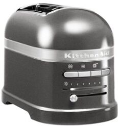 KitchenAid Artisan Toaster 2 Schlitze 5KMT2204 - Medaillon-Silber Silber