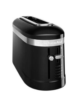 KitchenAid Design Collection Toaster mit 1-Schlitz 5KMT3115 – Onyx Schwarz Schwarz