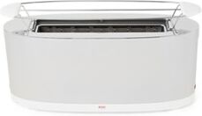 Alessi Toaster 1 Schlitz SG68 Weiß