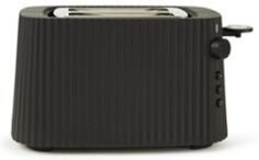 Alessi Plissé Toaster 2-Slots MDL08B Schwarz